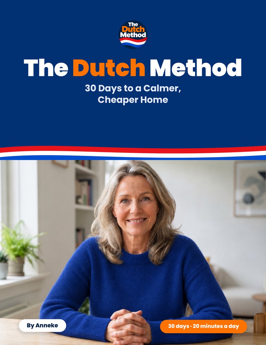 Cover of The Dutch Method: 30 Days to a Calmer, Cheaper Home